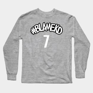 #BLAMEKD – Kevin Durant Brooklyn Nets City Edition Long Sleeve T-Shirt